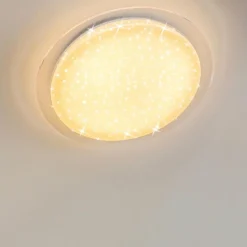 Plafonnier Bleik LED Blanc, 1 lumière, Télécommandes