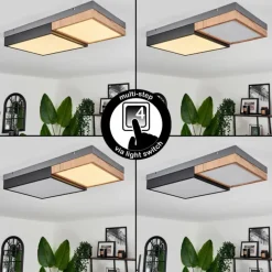 Plafonnier Bornos LED Anthracite, 1 lumière