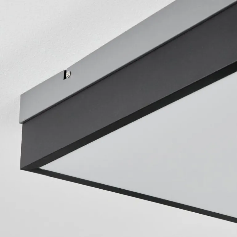 Plafonnier Bornos LED Anthracite, 1 lumière