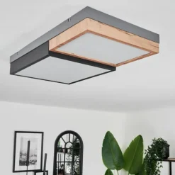 Plafonnier Bornos LED Anthracite, 1 lumière