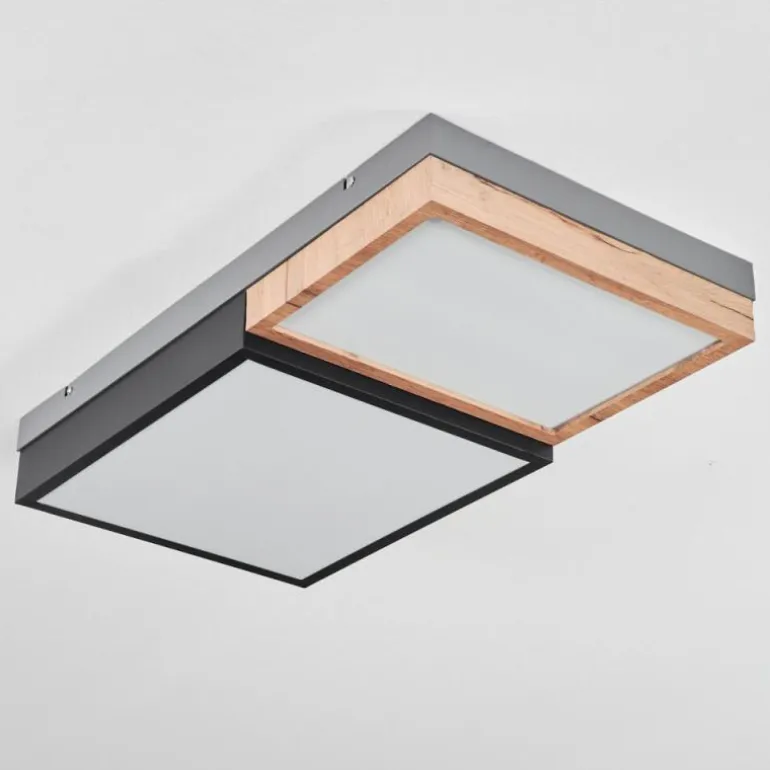 Plafonnier Bornos LED Anthracite, 1 lumière