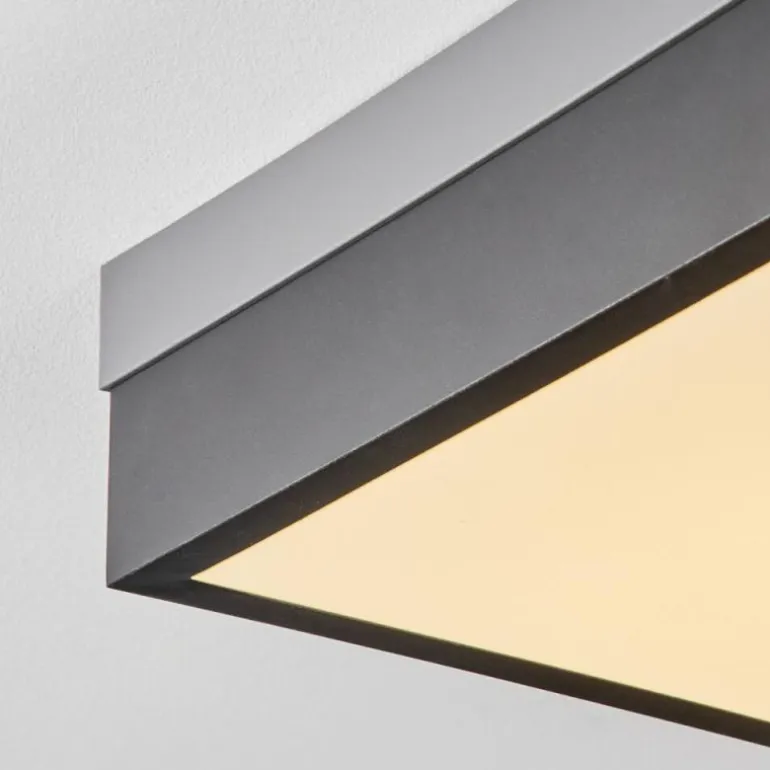 Plafonnier Bornos LED Anthracite, 1 lumière