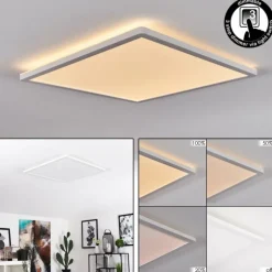 Plafonnier Boyero LED Blanc, 1 lumière
