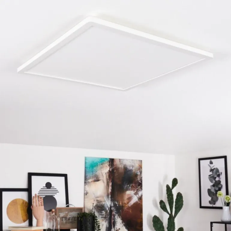 Plafonnier Boyero LED Blanc, 1 lumière