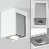 Plafonnier Braslo Chrome, Blanc, 1 lumière
