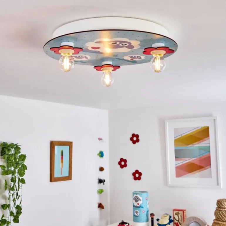 Plafonnier Brenets Blanc, 3 lumières