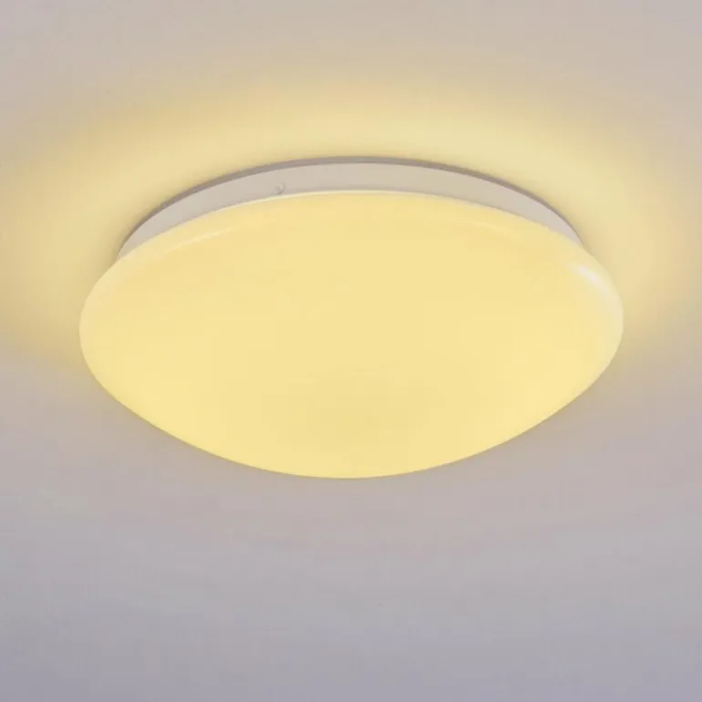 Plafonnier Brighton LED Blanc, 1 lumière, Télécommandes, Changeur de couleurs