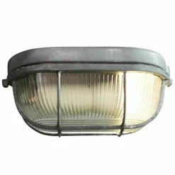 Plafonnier Brilliant Bobbi Gris, 1 lumière