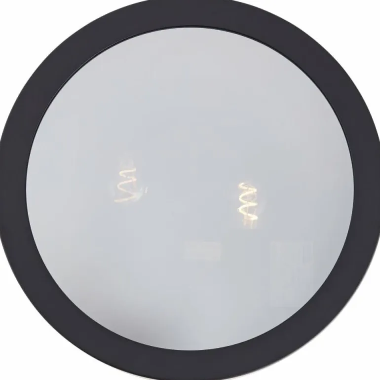 Plafonnier Brilliant Sandros Noir, 2 lumières
