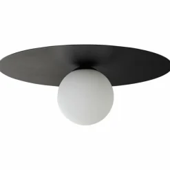 Plafonnier Brilliant Zon Noir, 1 lumière