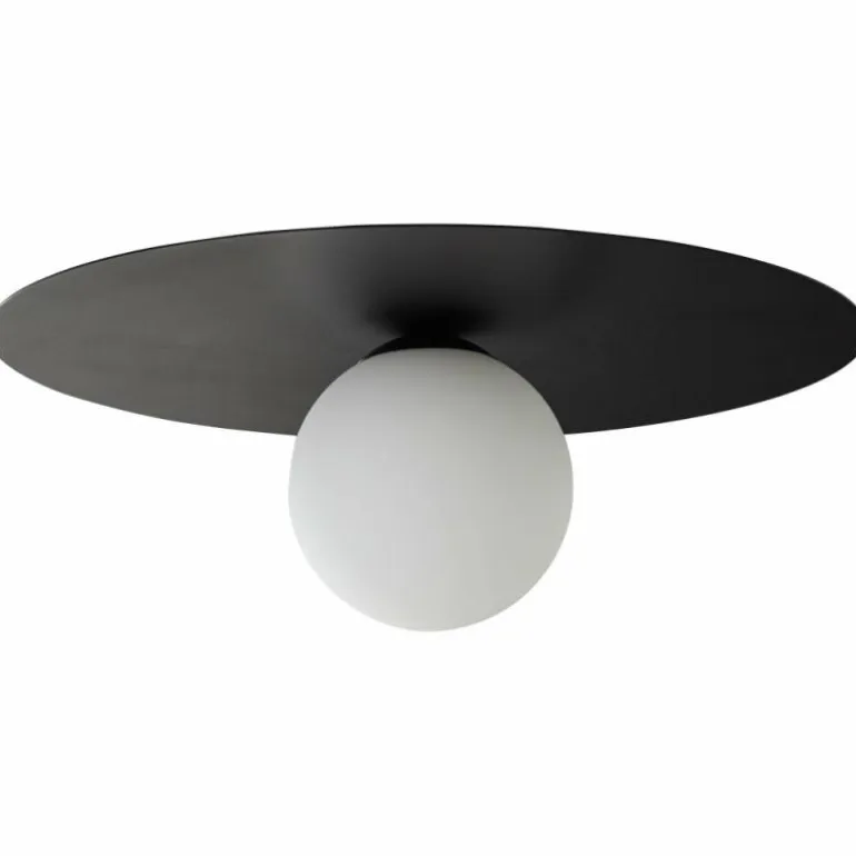 Plafonnier Brilliant Zon Noir, 1 lumière