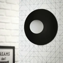 Plafonnier Brilliant Zon Noir, 1 lumière