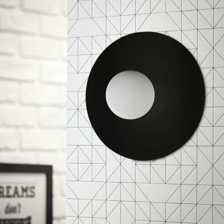 Plafonnier Brilliant Zon Noir, 1 lumière