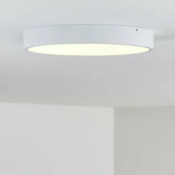 Plafonnier Broglen LED Blanc, 1 lumière
