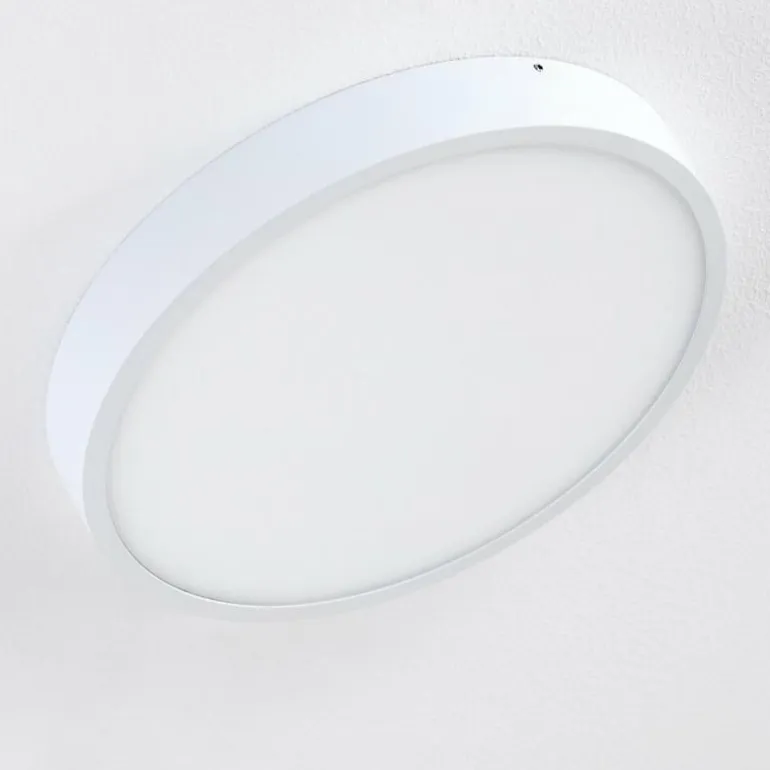 Plafonnier Broglen LED Blanc, 1 lumière