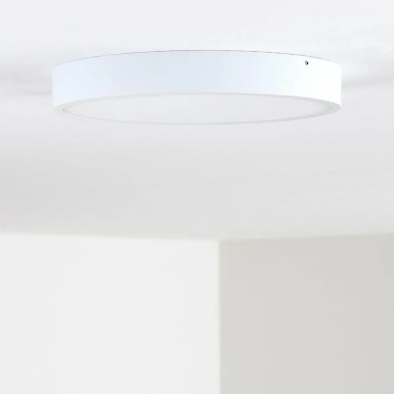 Plafonnier Broglen LED Blanc, 1 lumière