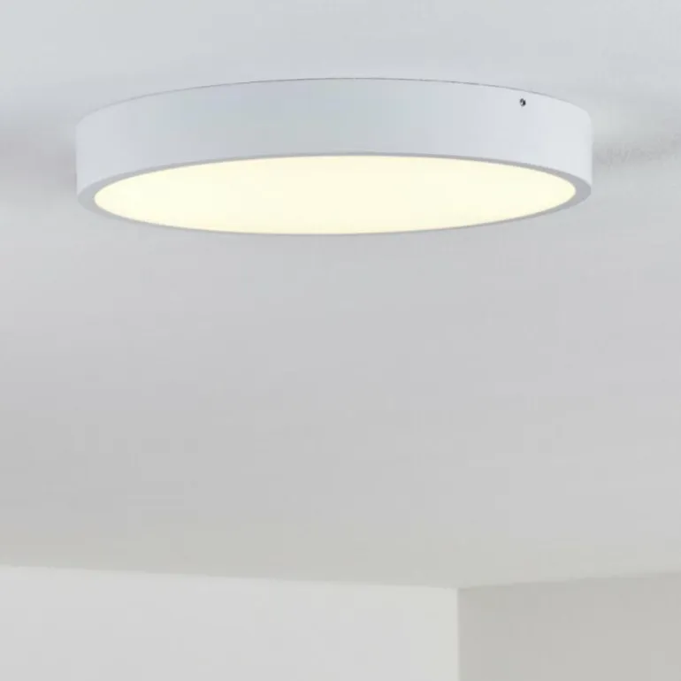 Plafonnier Broglen LED Blanc, 1 lumière