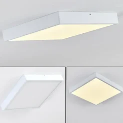 Plafonnier Broglen LED Blanc, 1 lumière