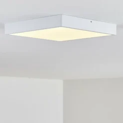 Plafonnier Broglen LED Blanc, 1 lumière