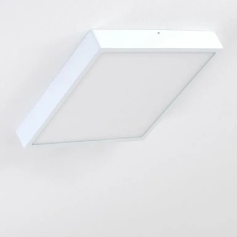 Plafonnier Broglen LED Blanc, 1 lumière