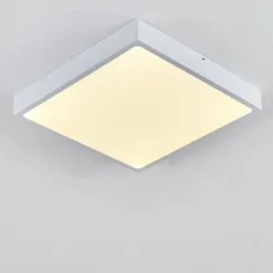 Plafonnier Broglen LED Blanc, 1 lumière