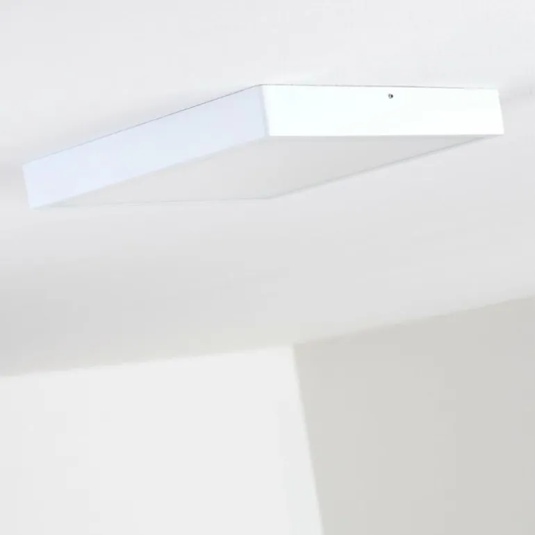 Plafonnier Broglen LED Blanc, 1 lumière