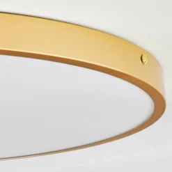 Plafonnier Broglen LED Laiton, 1 lumière