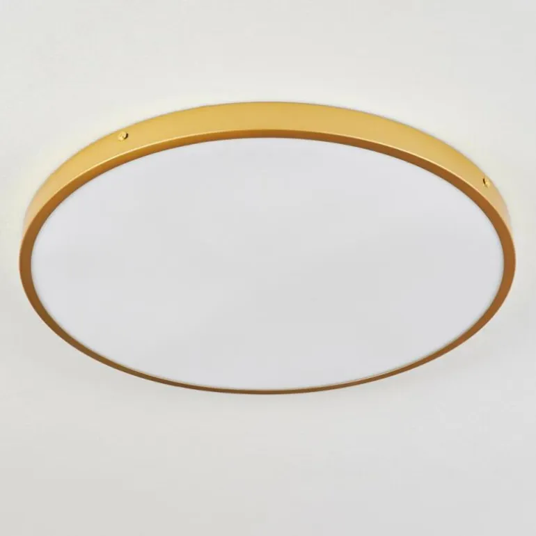 Plafonnier Broglen LED Laiton, 1 lumière
