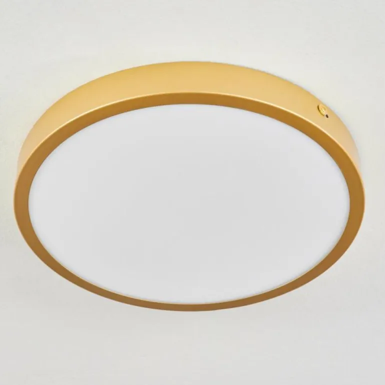 Plafonnier Broglen LED Laiton, 1 lumière