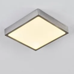 Plafonnier Broglen LED Nickel mat, 1 lumière