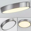Plafonnier Broglen LED Nickel mat, 1 lumière