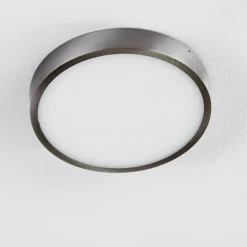 Plafonnier Broglen LED Nickel mat, 1 lumière