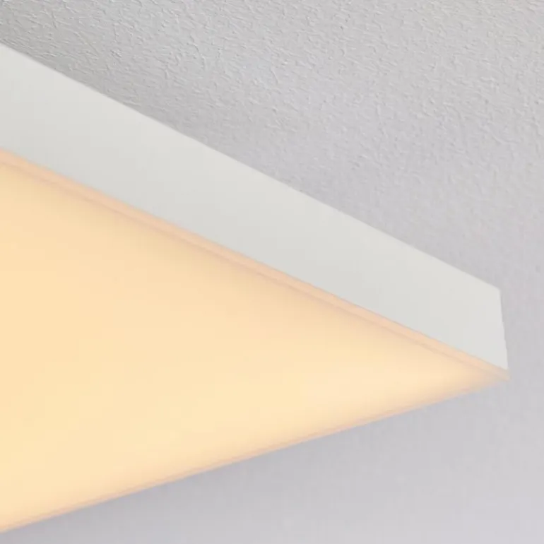 Plafonnier Buenaventura LED Blanc, 1 lumière, Télécommandes