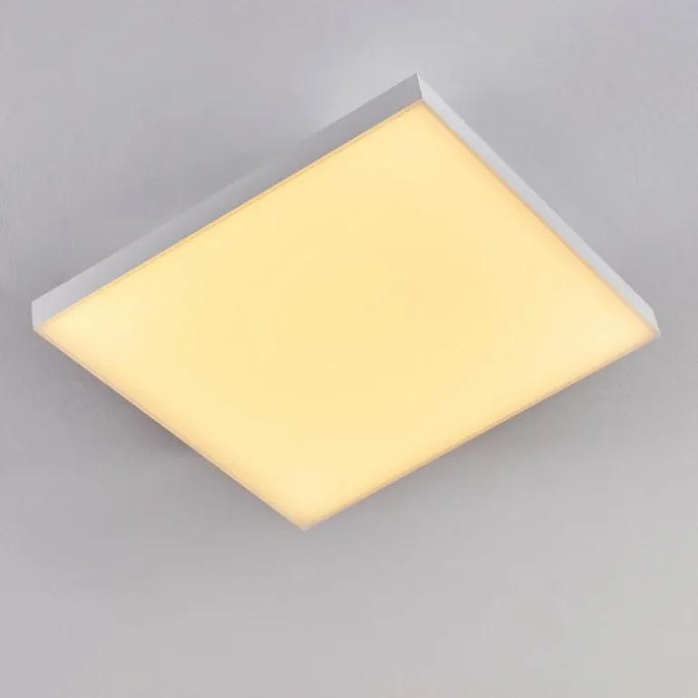 Plafonnier Buenaventura LED Blanc, 1 lumière, Télécommandes