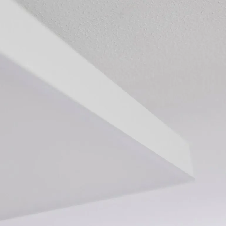 Plafonnier Buenaventura LED Blanc, 1 lumière, Télécommandes, Changeur de couleurs