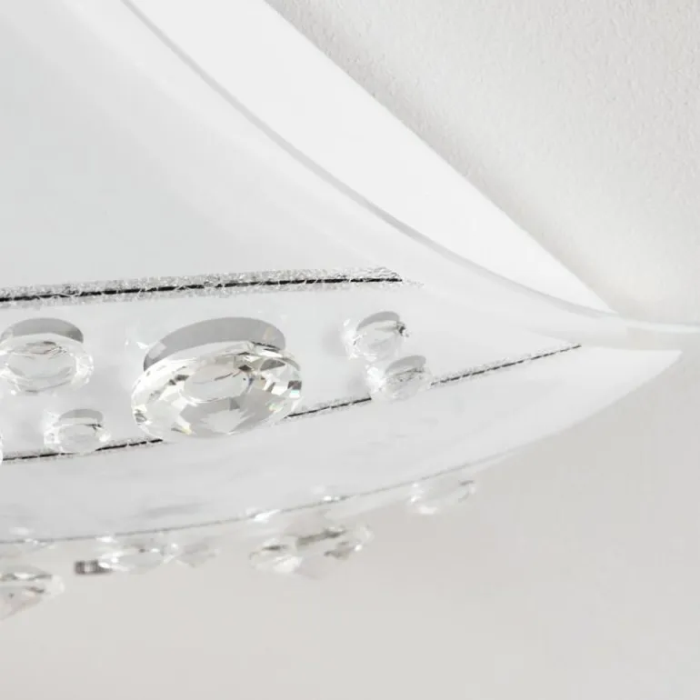 Plafonnier Buochs LED Blanc, 1 lumière