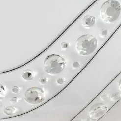 Plafonnier Buochs LED Blanc, 1 lumière