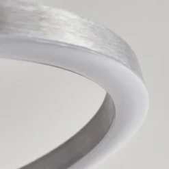 Plafonnier Buren LED Nickel mat, 1 lumière