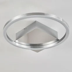 Plafonnier Buren LED Nickel mat, 1 lumière