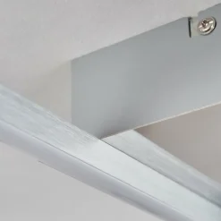 Plafonnier Buren LED Nickel mat, 1 lumière