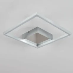 Plafonnier Buren LED Nickel mat, 1 lumière