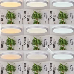 Plafonnier Buris LED Blanc, 1 lumière