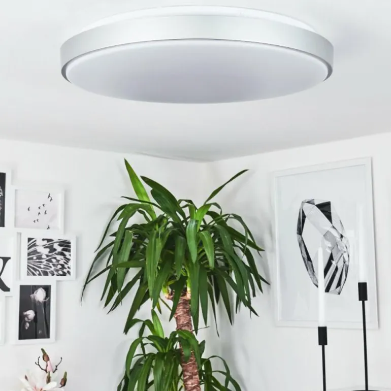 Plafonnier Buris LED Blanc, 1 lumière