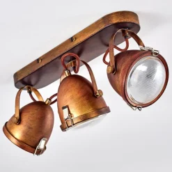 Plafonnier Butikon Rouille, 3 lumières