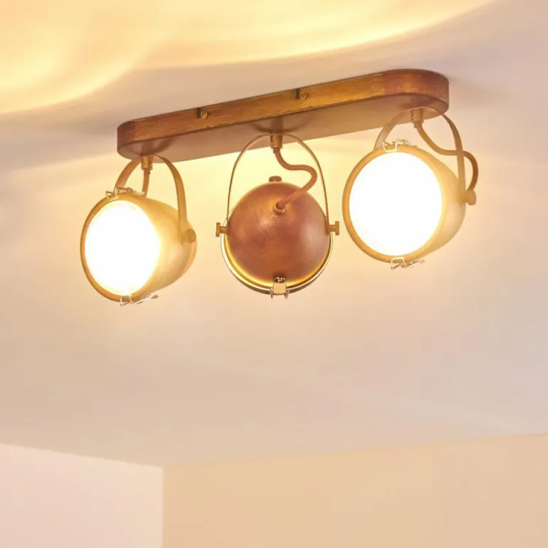 Plafonnier Butikon Rouille, 3 lumières