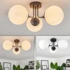 Plafonnier Cabalonga Noir, 3 lumières