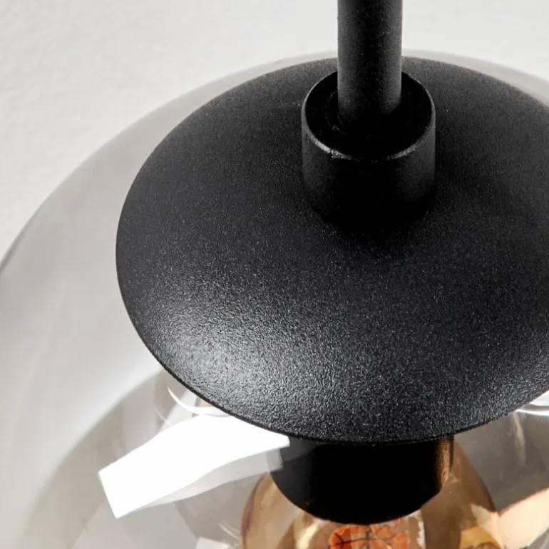 Plafonnier Cabalonga Noir, 3 lumières