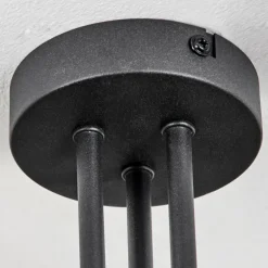 Plafonnier Cabalonga Noir, 3 lumières