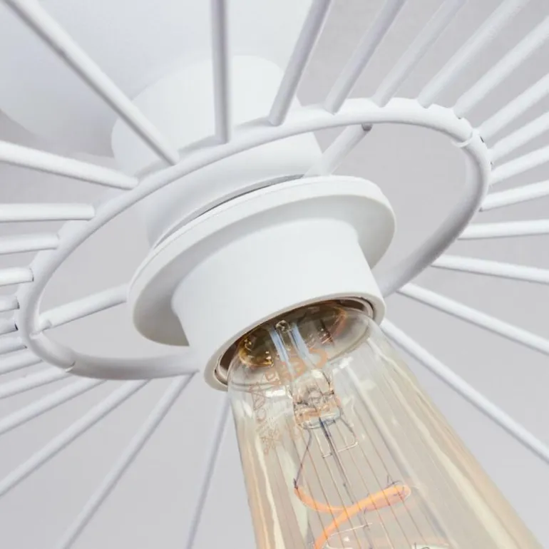 Plafonnier Cacor Blanc, 1 lumière