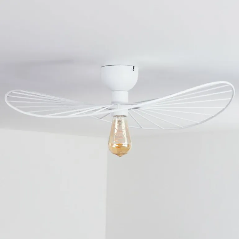 Plafonnier Cacor Blanc, 1 lumière